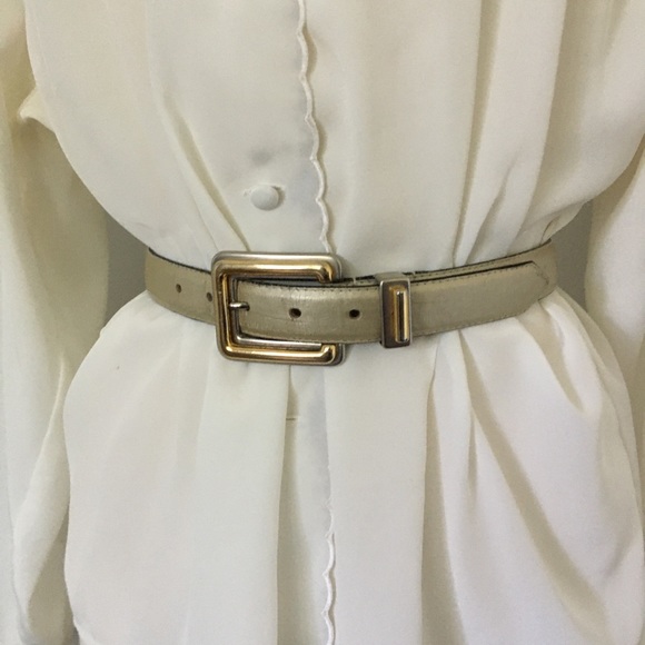 Vintage Avignon Mixed Metals Buckle Belt - Picture 2 of 14